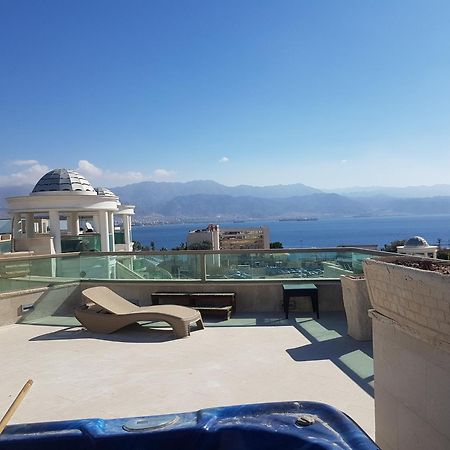 Palmore Top Luxury Penthause With Juccuzi First Line Of The Seaside Eilat Exterior foto