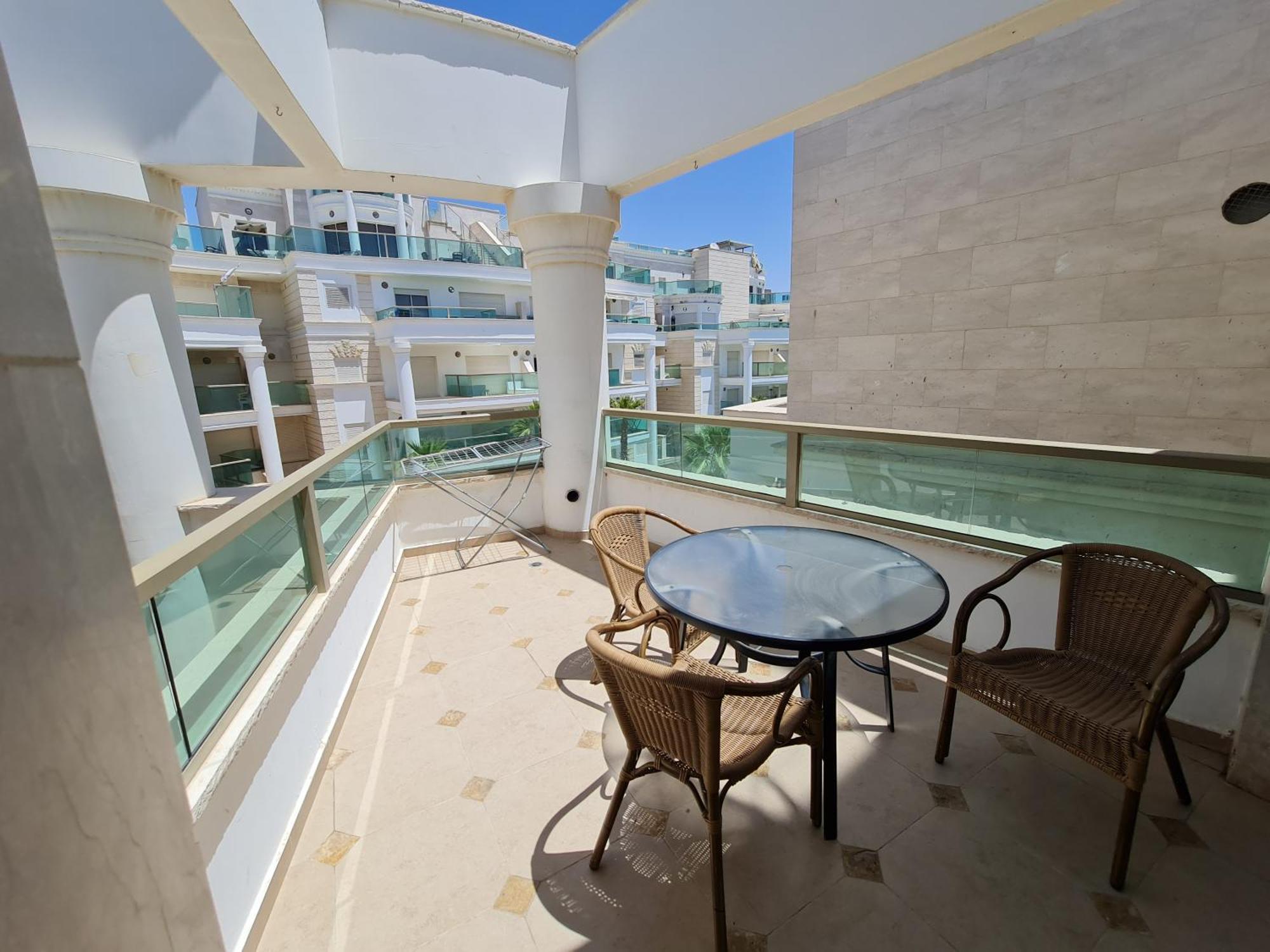 Palmore Top Luxury Penthause With Juccuzi First Line Of The Seaside Eilat Exterior foto