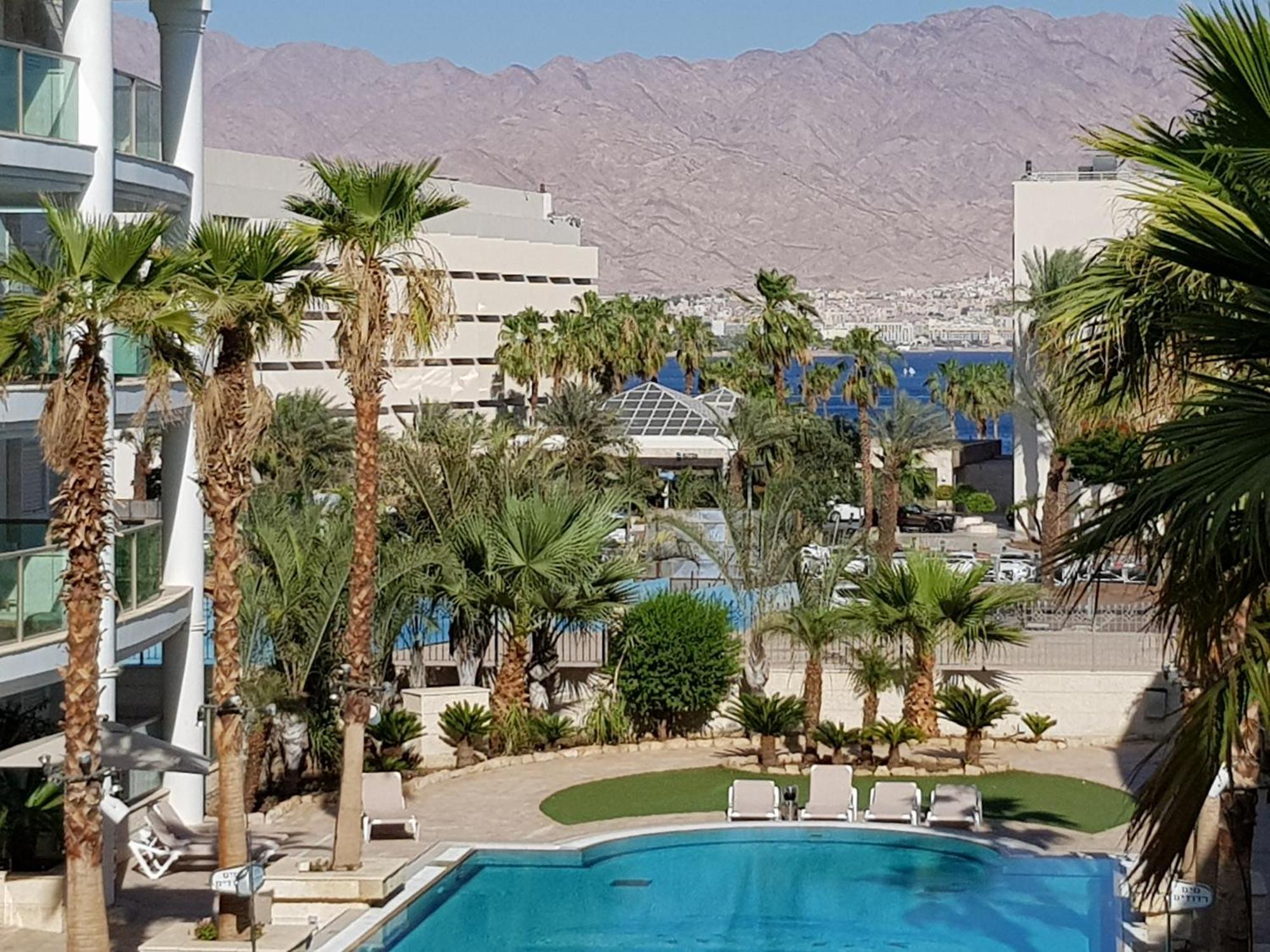 Palmore Top Luxury Penthause With Juccuzi First Line Of The Seaside Eilat Exterior foto